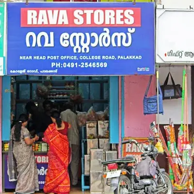 Rava Stores logo