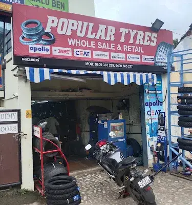 Popular Tyres logo