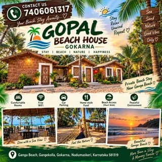 Gopal Beach House Gokarna logo
