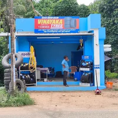 Vinayaka Tyres Anayara logo