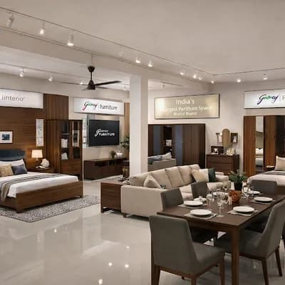 Interio By Godrej Furniture And Mattress Store In Medical College Road Kozhikode logo