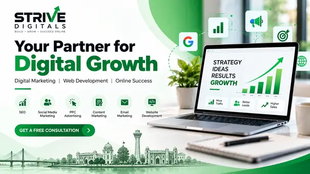 Strive Digitals — Professional Services in Ahmedabad