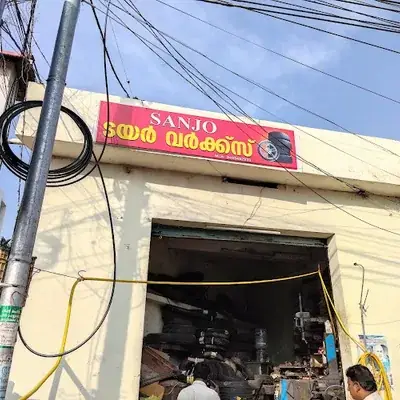 Sanjo Tyre Works logo