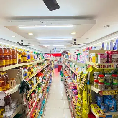 Grand Margin Free Super Market logo
