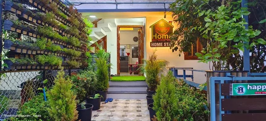 Happyhomes Homestay — Hotels & Travel in Thiruvananthapuram