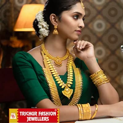 Trichur Fashion Jewellers Sreekaryam logo