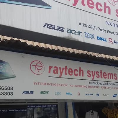 Raytech Systems Tally Inventory Accounting Software logo