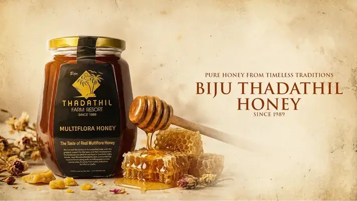 Biju Thadathil Farm Honey - Honey Manufactures & Suppliers in India — Grocery & Supermarket in Kothamangalam