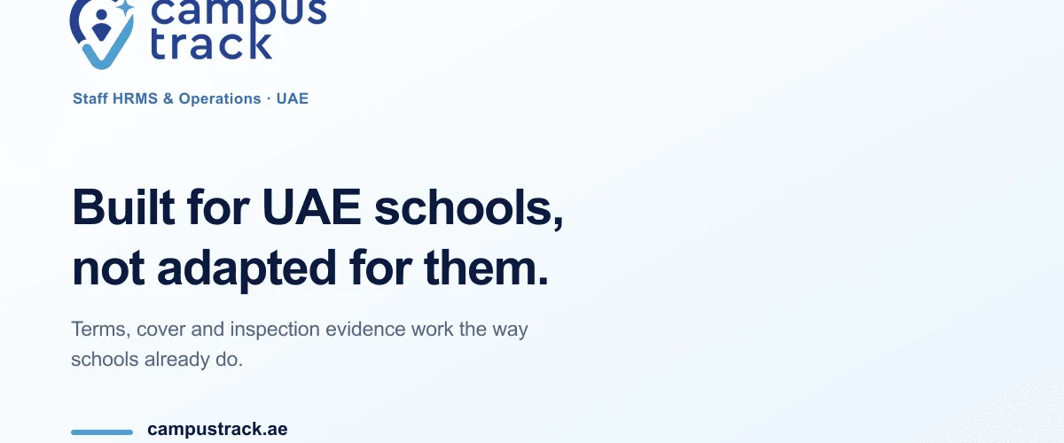 CampusTrack — Staff HRMS, enquire for onboarding