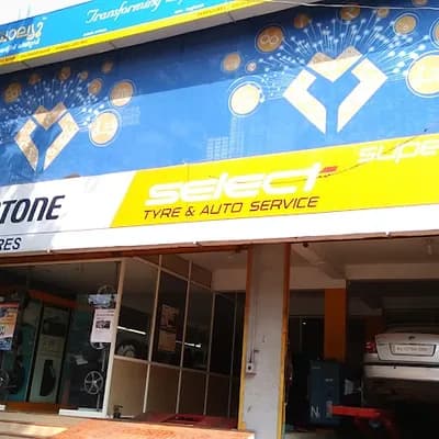 Bridgestone Select New Bharath Tyres logo