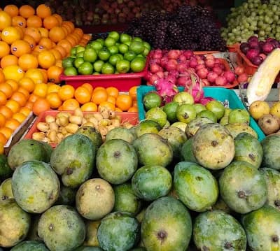 B N Fruits logo