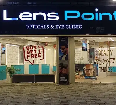 Lens Point Opticals Trivandrum logo
