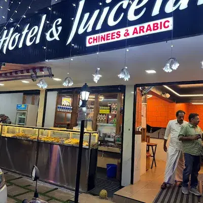 Raras hotel and juice lab logo