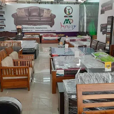 Happy Furniture And Md Wood Park logo