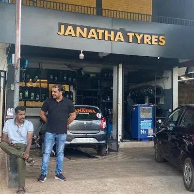 Janatha Tyres logo