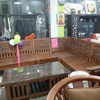 Dimos Furniture Pazhayattinkuzhi logo