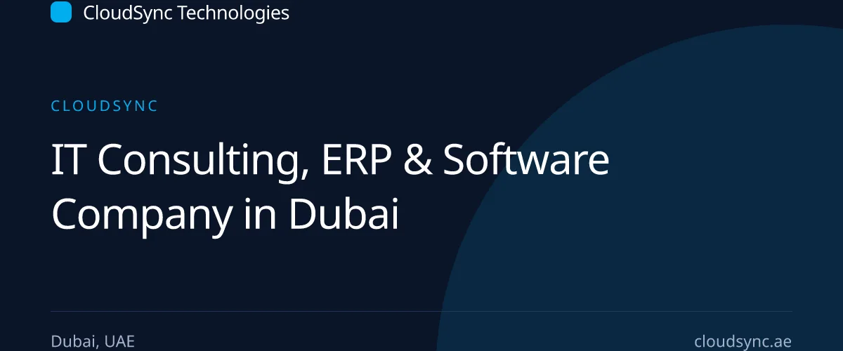 CloudSync One — ERP, CRM and accounting platform, enquire for onboarding