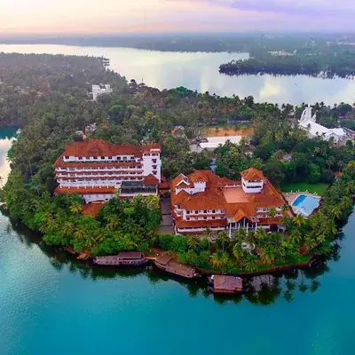 The Leela Ashtamudi A Raviz Hotel logo